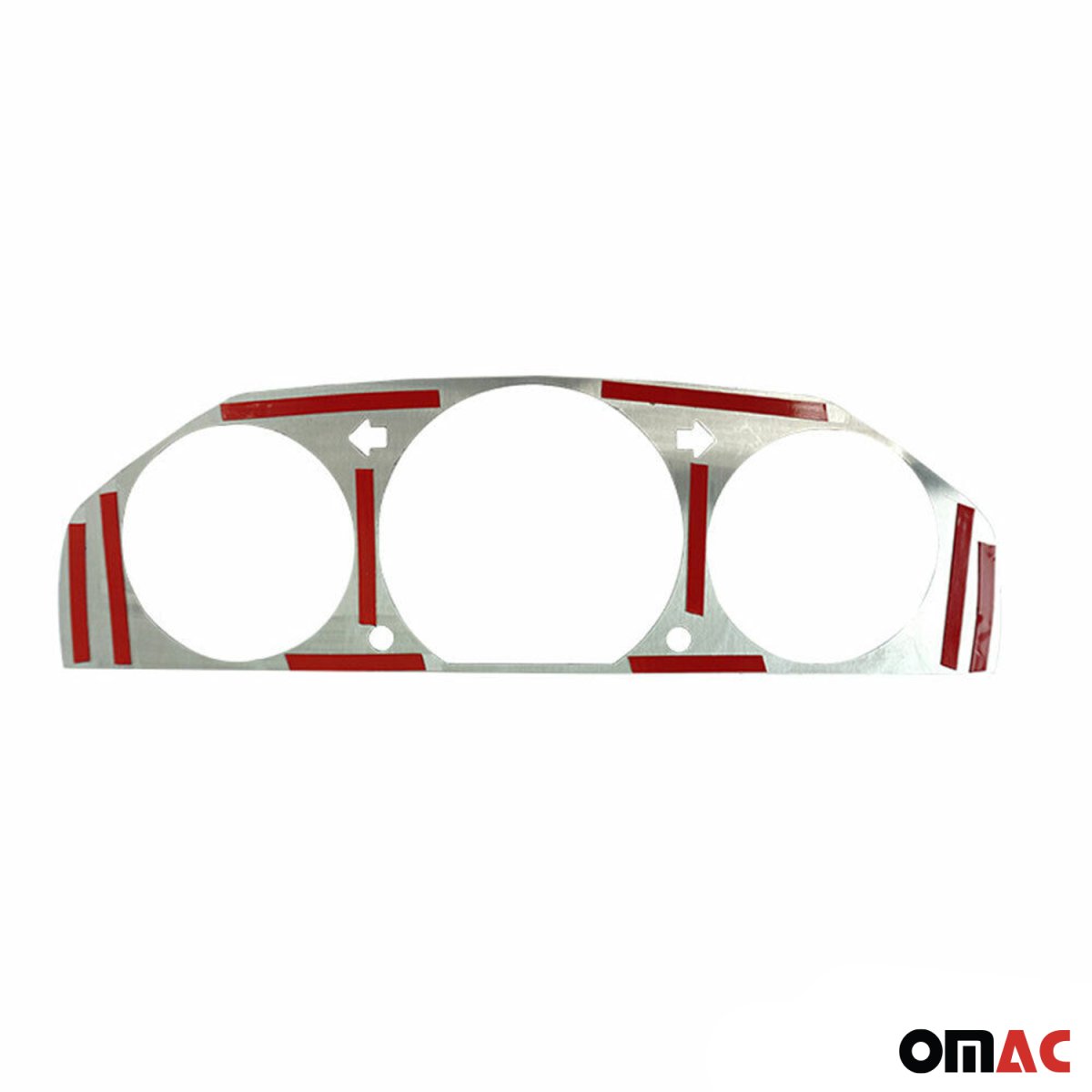 Mercedes W124 Speedometer Frame - Omac - Walnut - '85-'89